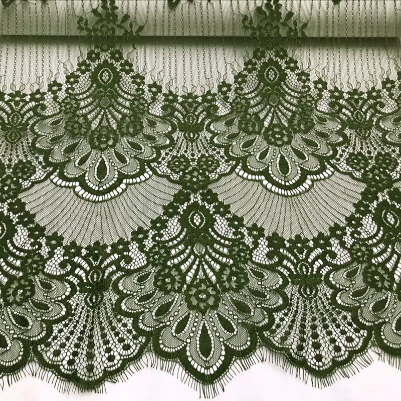 Lace Fabric Placement Floral Eyelash for Women's Wear Wholesale Suppli 27
